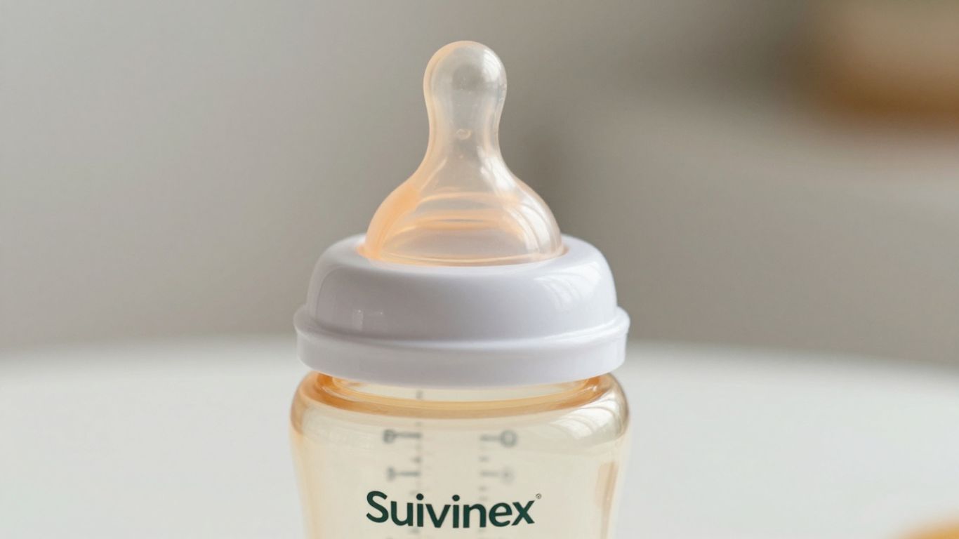 Biberón Suavinex tetina flujo rápido
