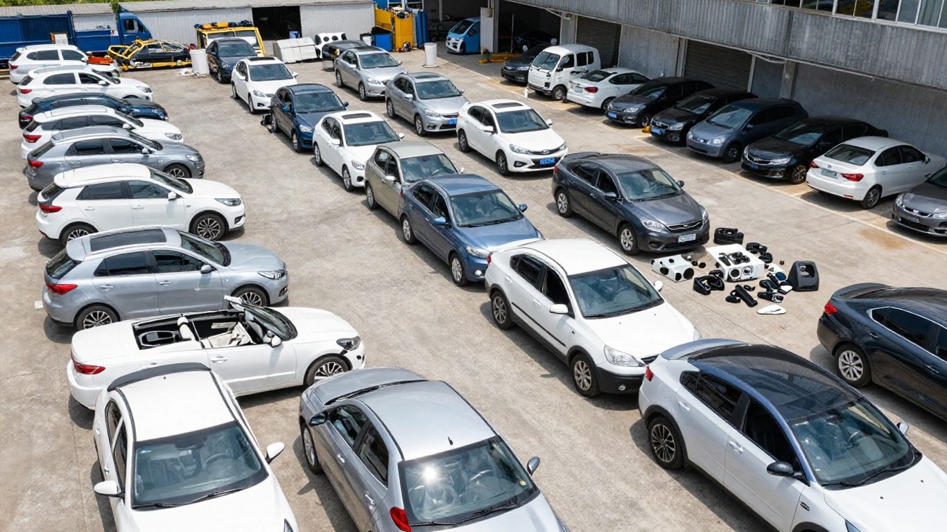 Kia car parts and wreckers in Campbelltown.