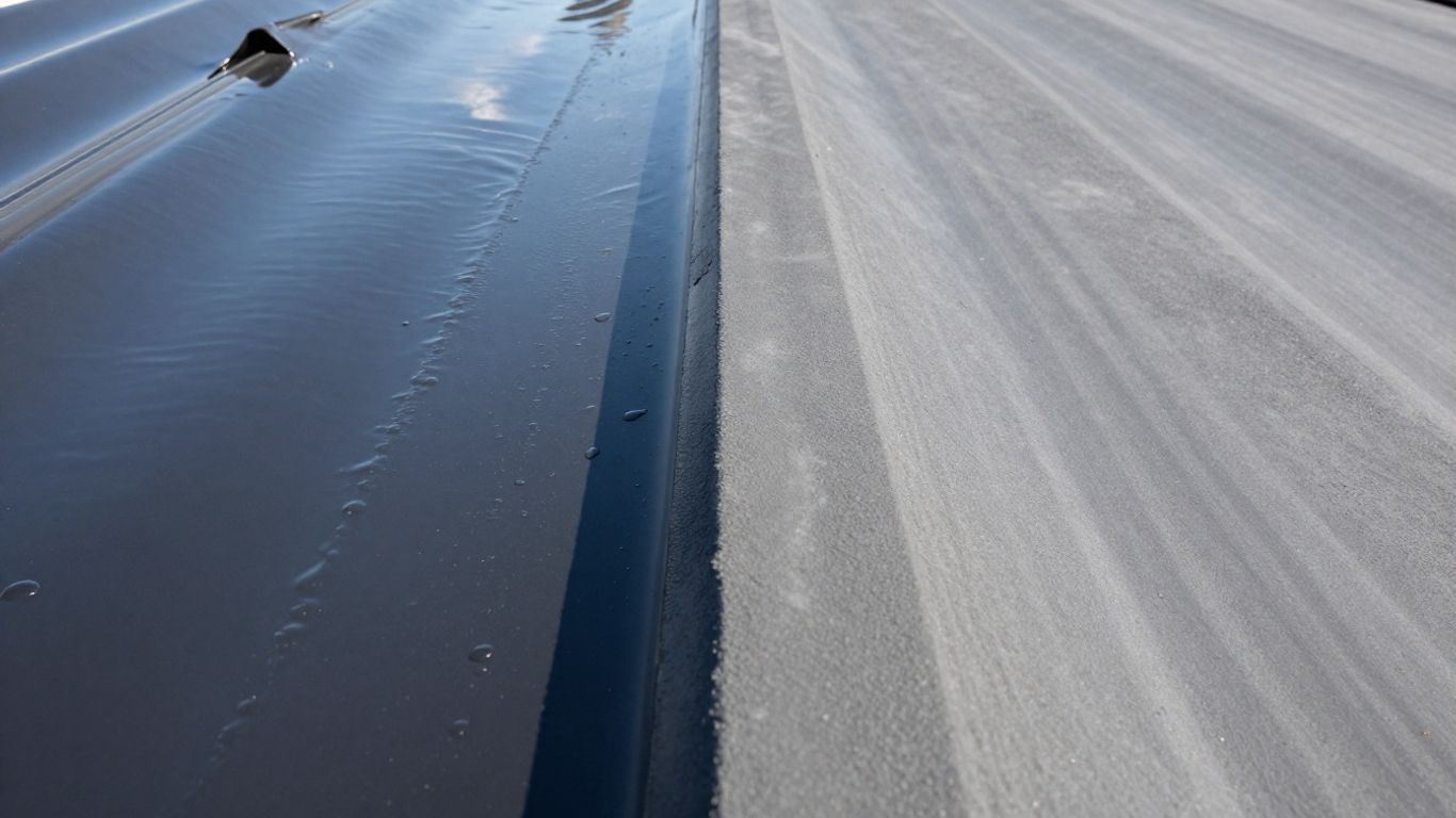 Silicone vs. acrylic roof coatings comparison.