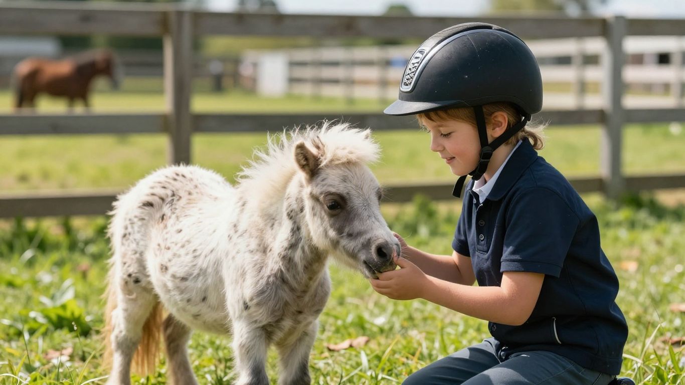 Initiation enfant poney