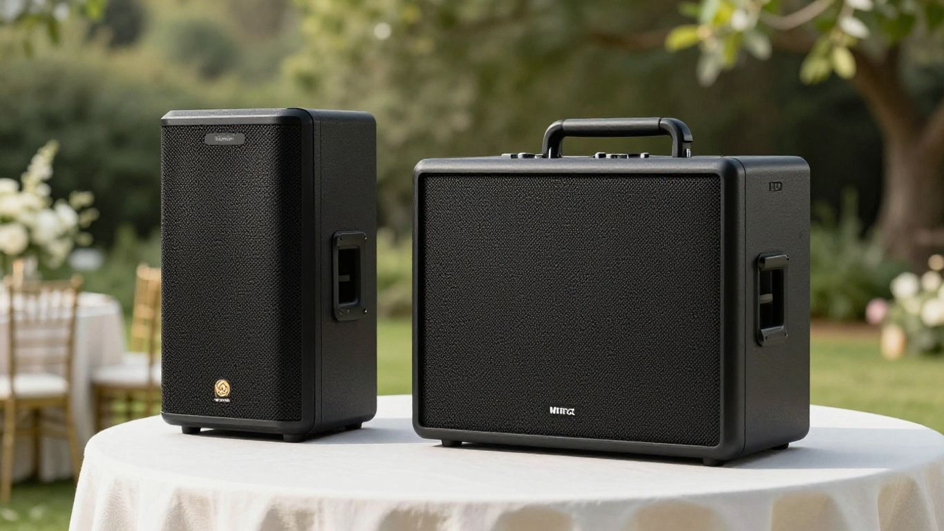 Speaker Rental for Wedding — How to Pick the Perfect System