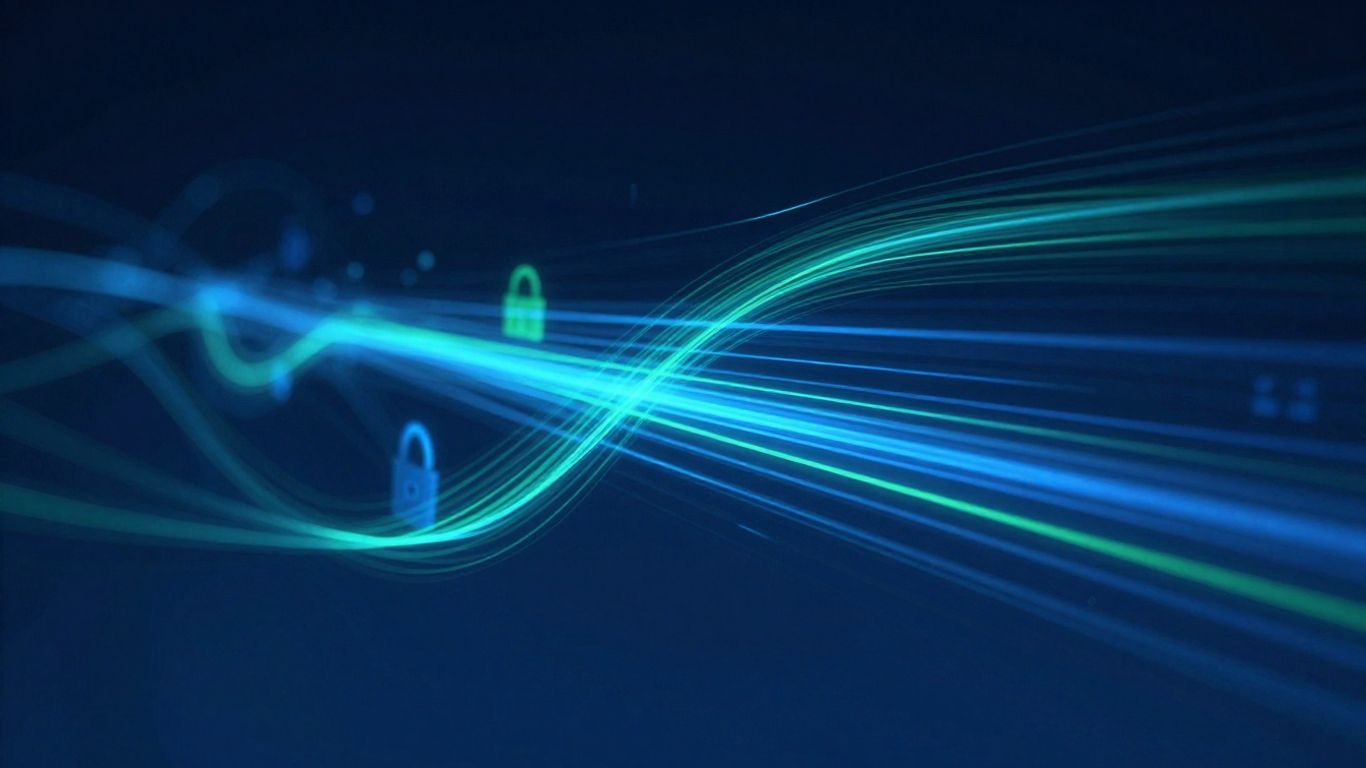 Logo do Yandex DNS com elementos de velocidade e segurança.