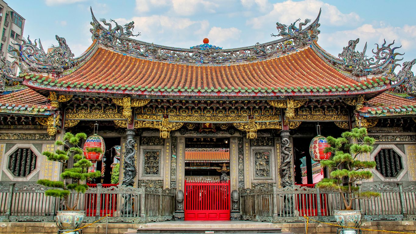 Traditional temple architecture preserved in local neighbourhoods