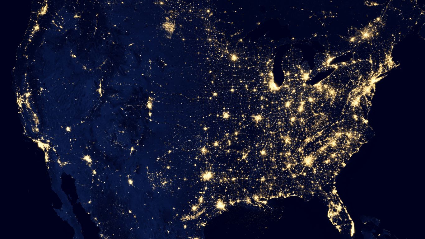Geospatial data visualizations of earth