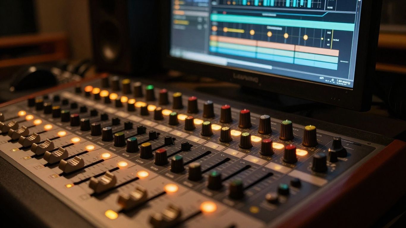 Al Schmitt's studio setup with Leapwing plugin.