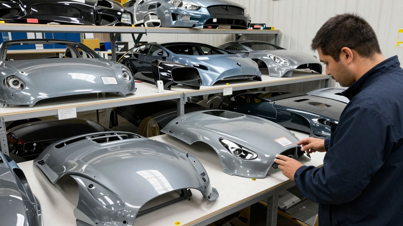 Used electric vehicle parts at Melbourne dismantler