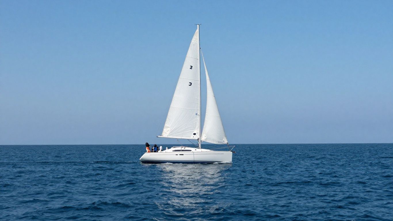Zeilboot op het water