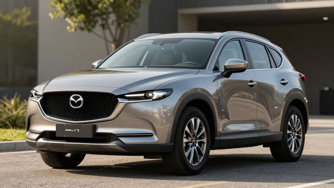 Mazda CX-50 SUV parked outdoors.