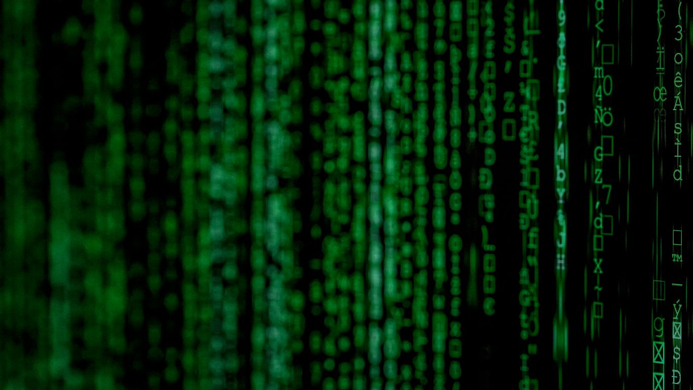 green and black stripe textile