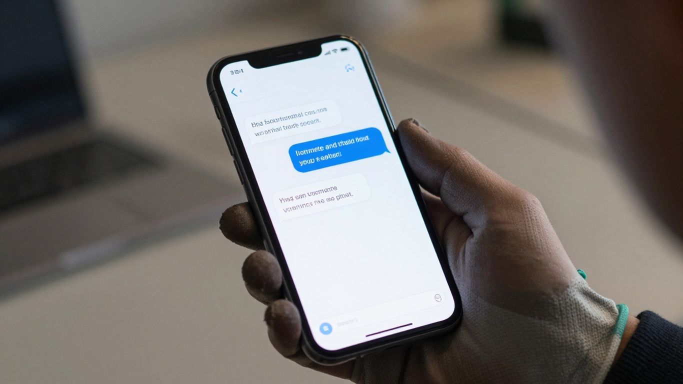 Interfaz digital que muestra respuestas automatizadas