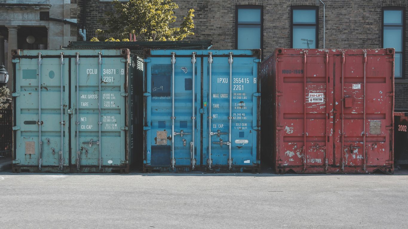 Export documents beside steel mesh samples