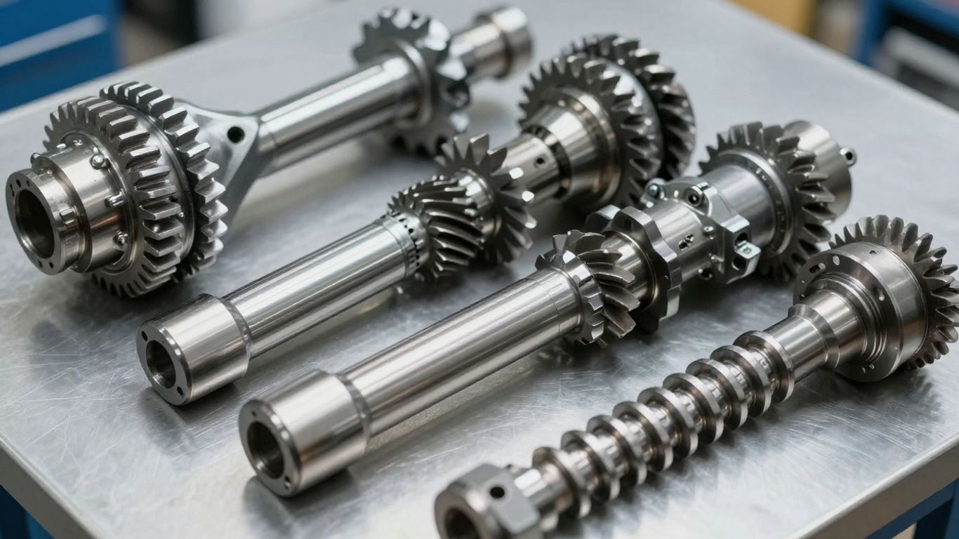 Automotive gearbox parts and shafts