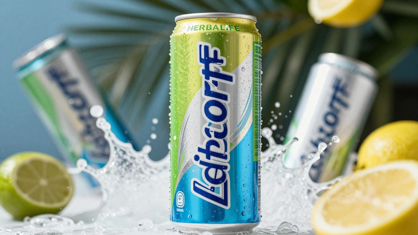 Herbalife Liftoff energy drink can