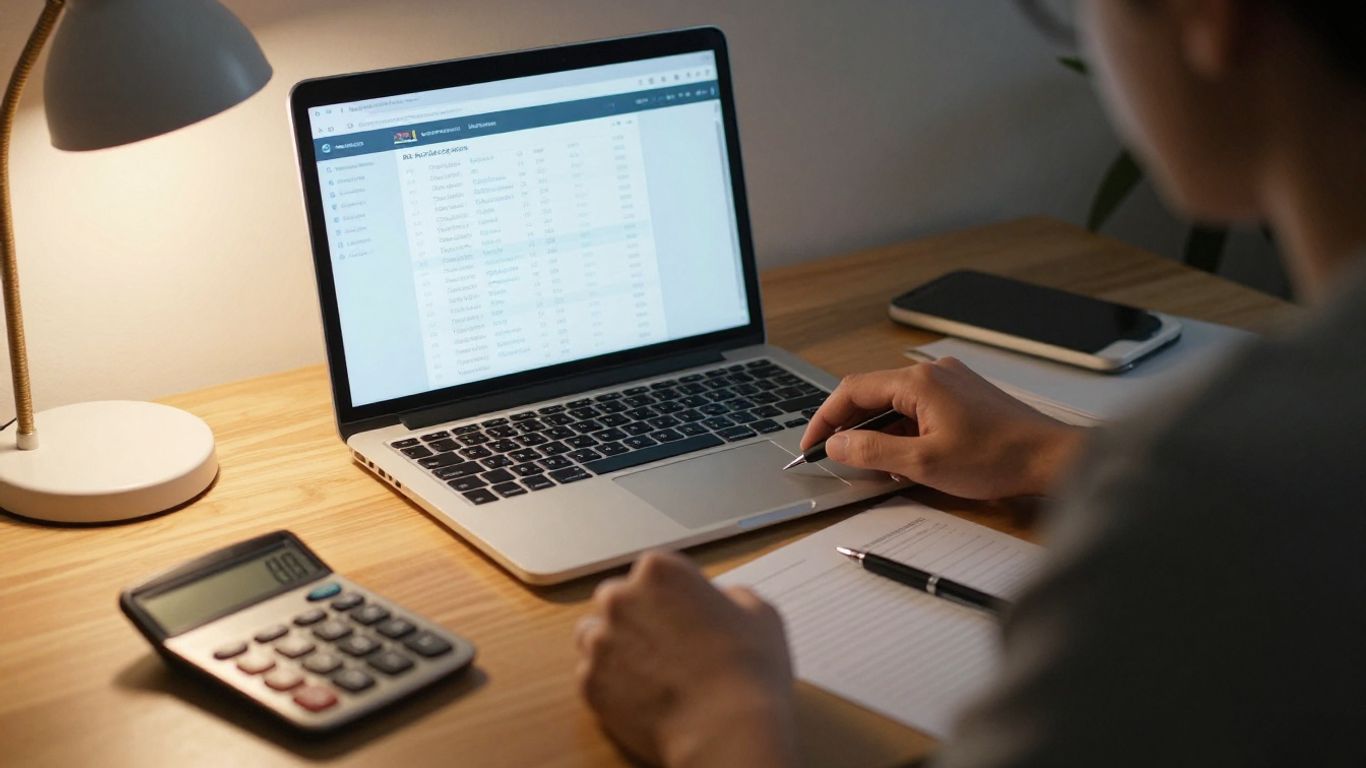 Trader reviewing payout terms beside a trading platform