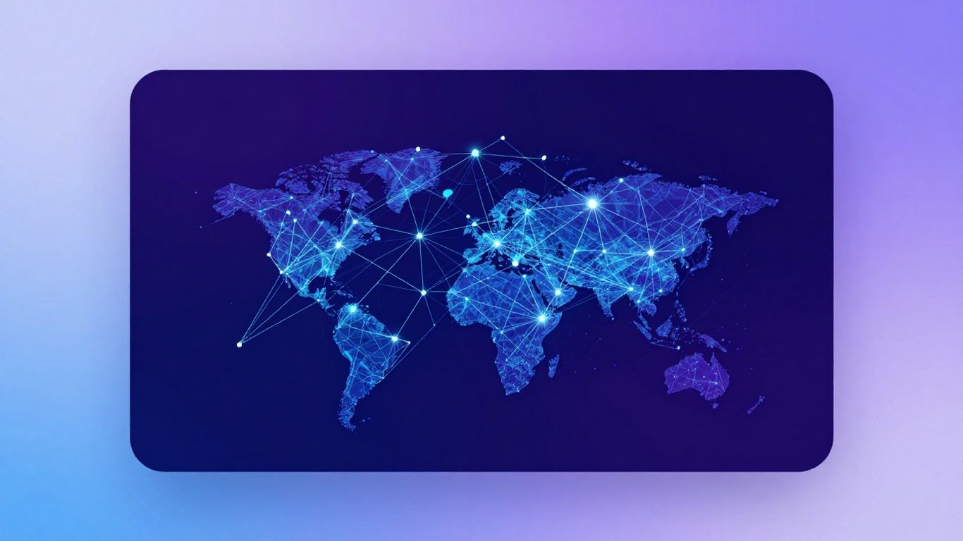 RankDots logo with abstract network visualization