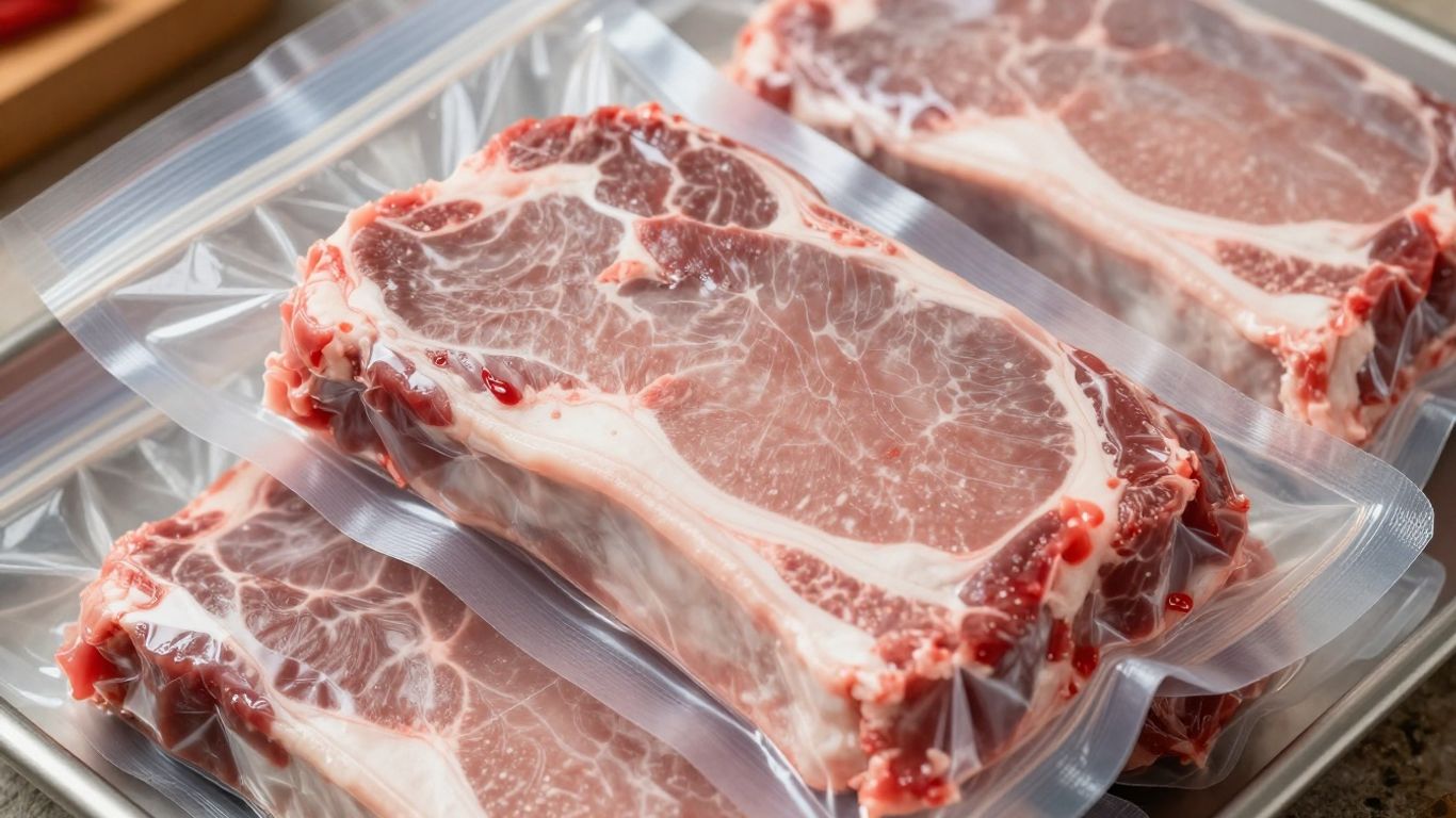 การเตรียมเนื้อวัวและเนื้อหมูสำหรับซีล