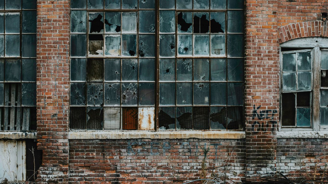 abandoned building