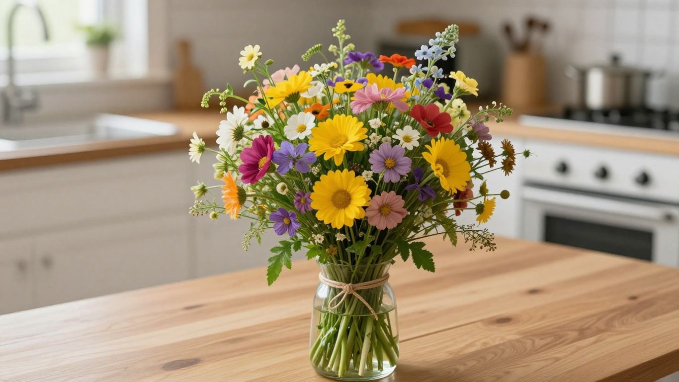 Budget friendly floral selection