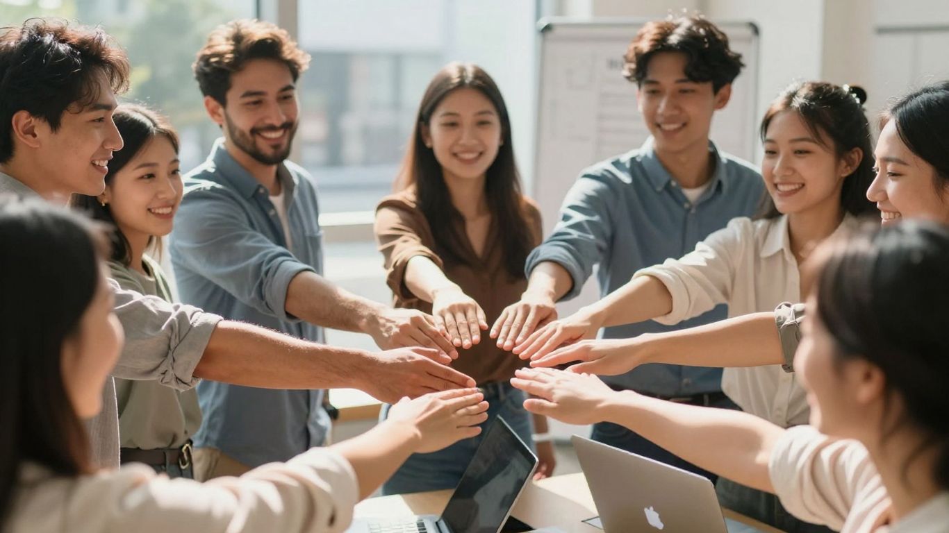 People connecting with a business, suggesting growth and opportunity.