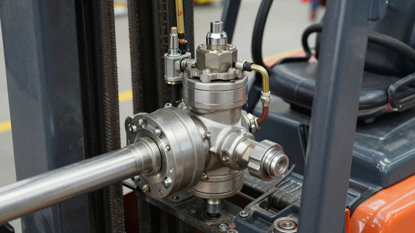 วาล์วไฮดรอลิกรถโฟล์คลิฟท์ ส่วนประกอบและหน้าที่