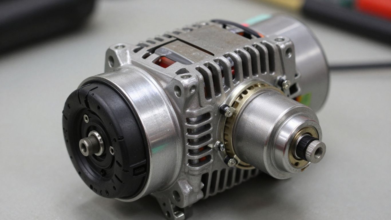Used Chrysler alternator and starter motor for sale.