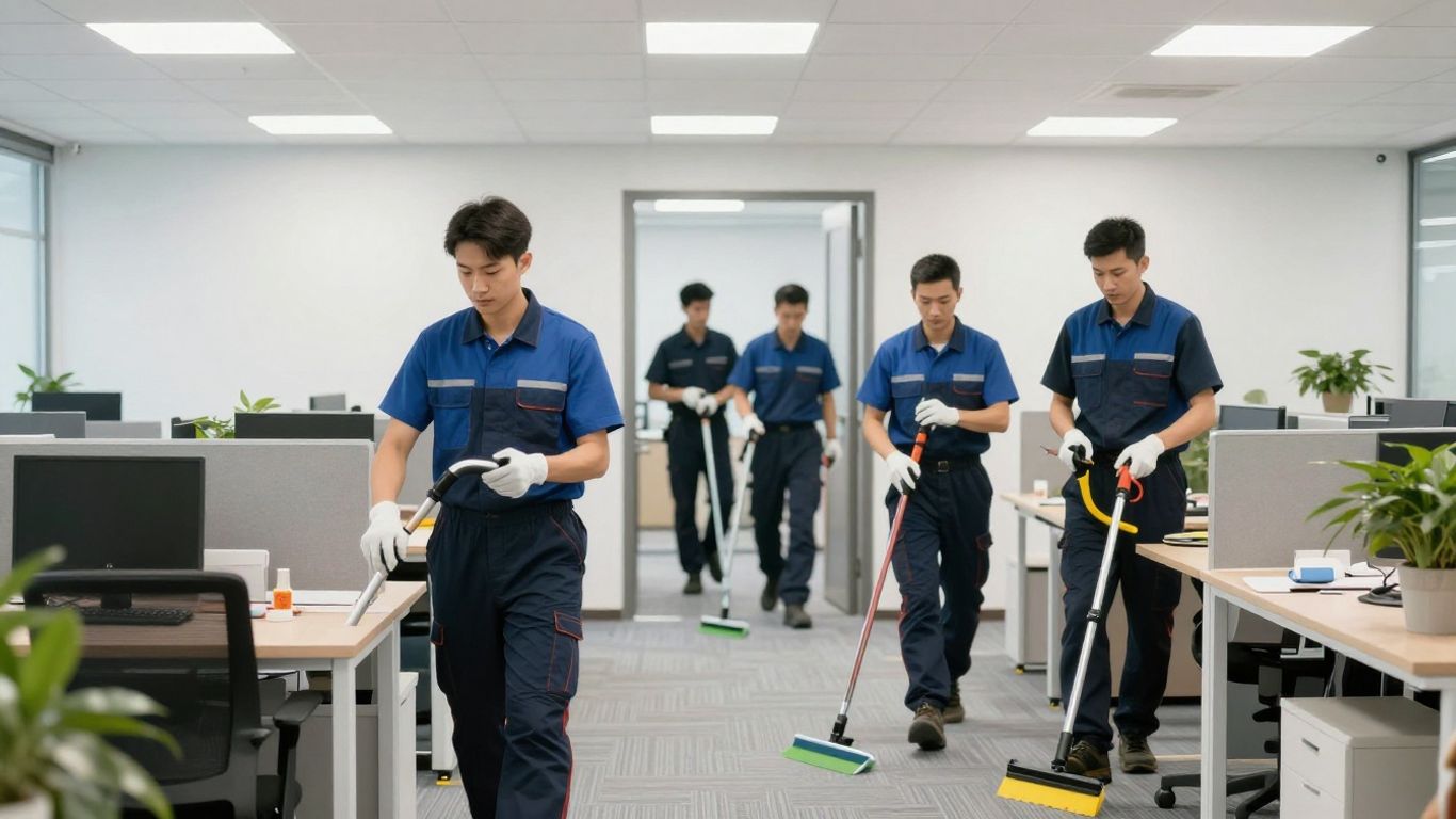Équipes professionnelles en action sur un chantier