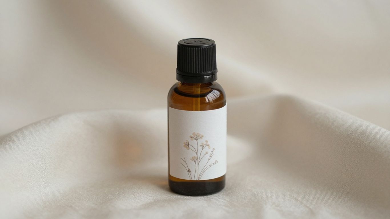 Bouteille d'huile pour le cou, un cadeau attentionné pour les femmes.