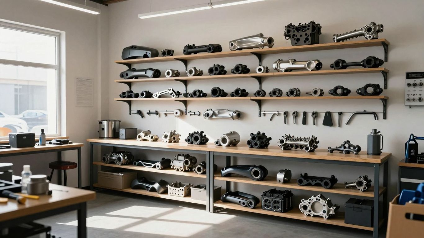 BMW X3 parts in a Perth wrecking yard