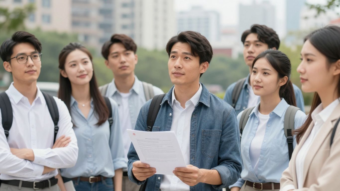 Young adults with DACA documents, hopeful future.