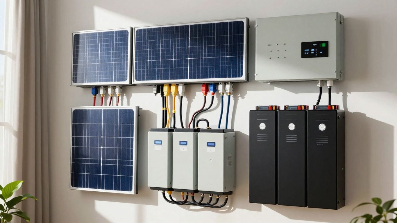 Modernized electrical panel for renewable energy