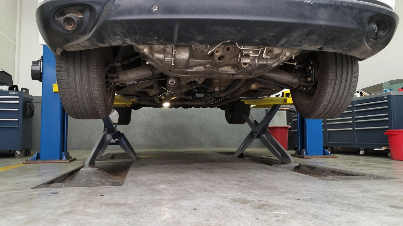 Vehicle receiving careful post-repair transmission inspection