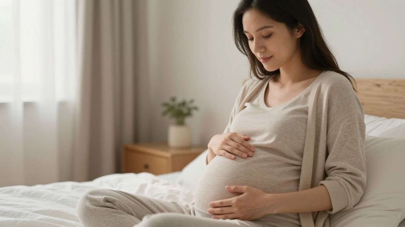 Abdomen materno durante pródromos de parto