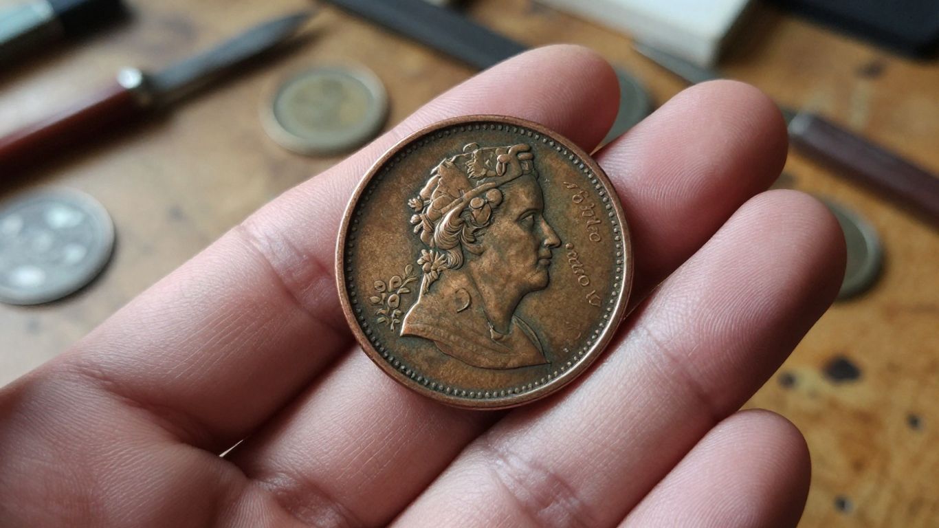 Mid-nineteenth century coin transition