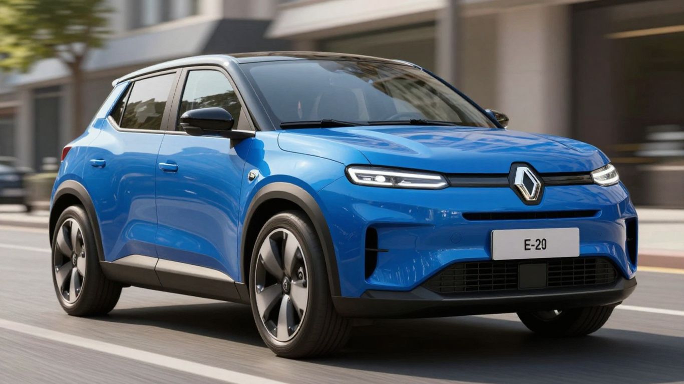 Renault R5 E-Tech Electric in blau