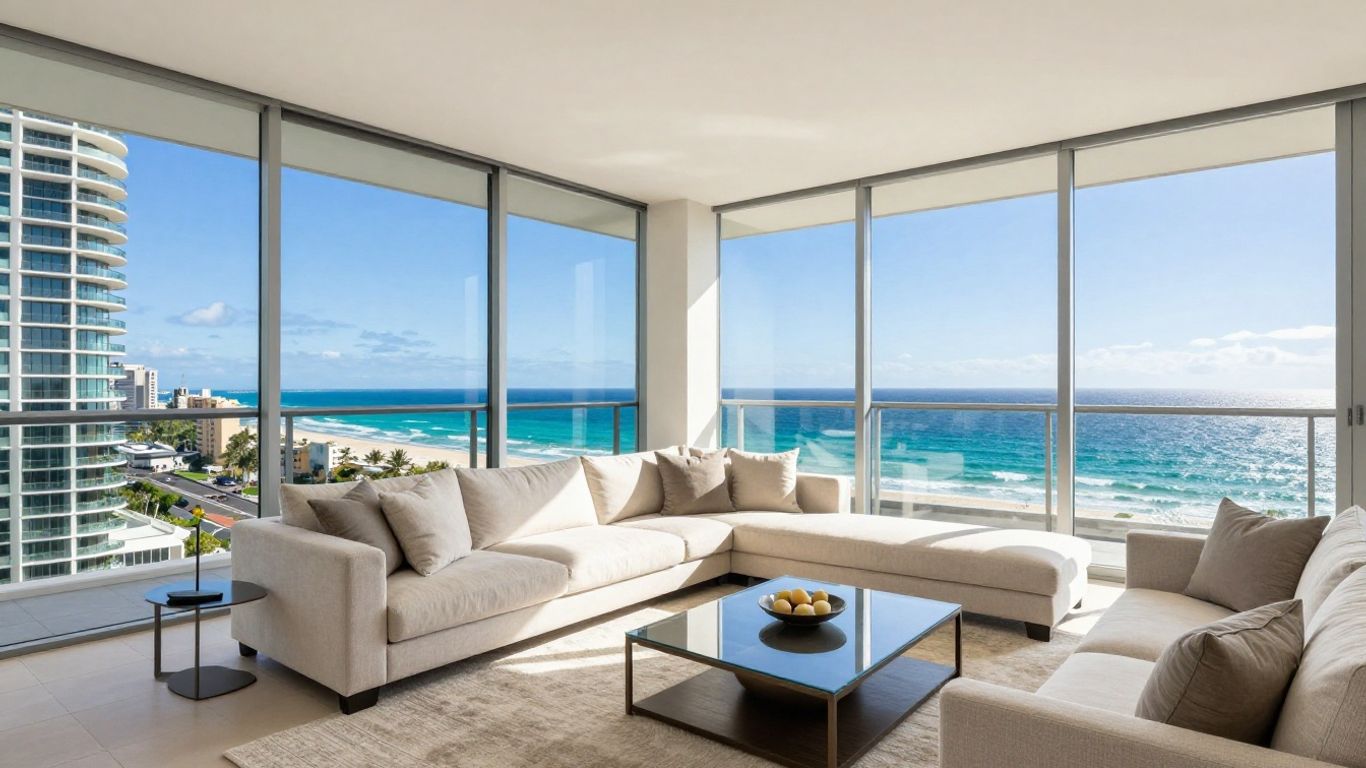 Luxury Gold Coast apartment with ocean views