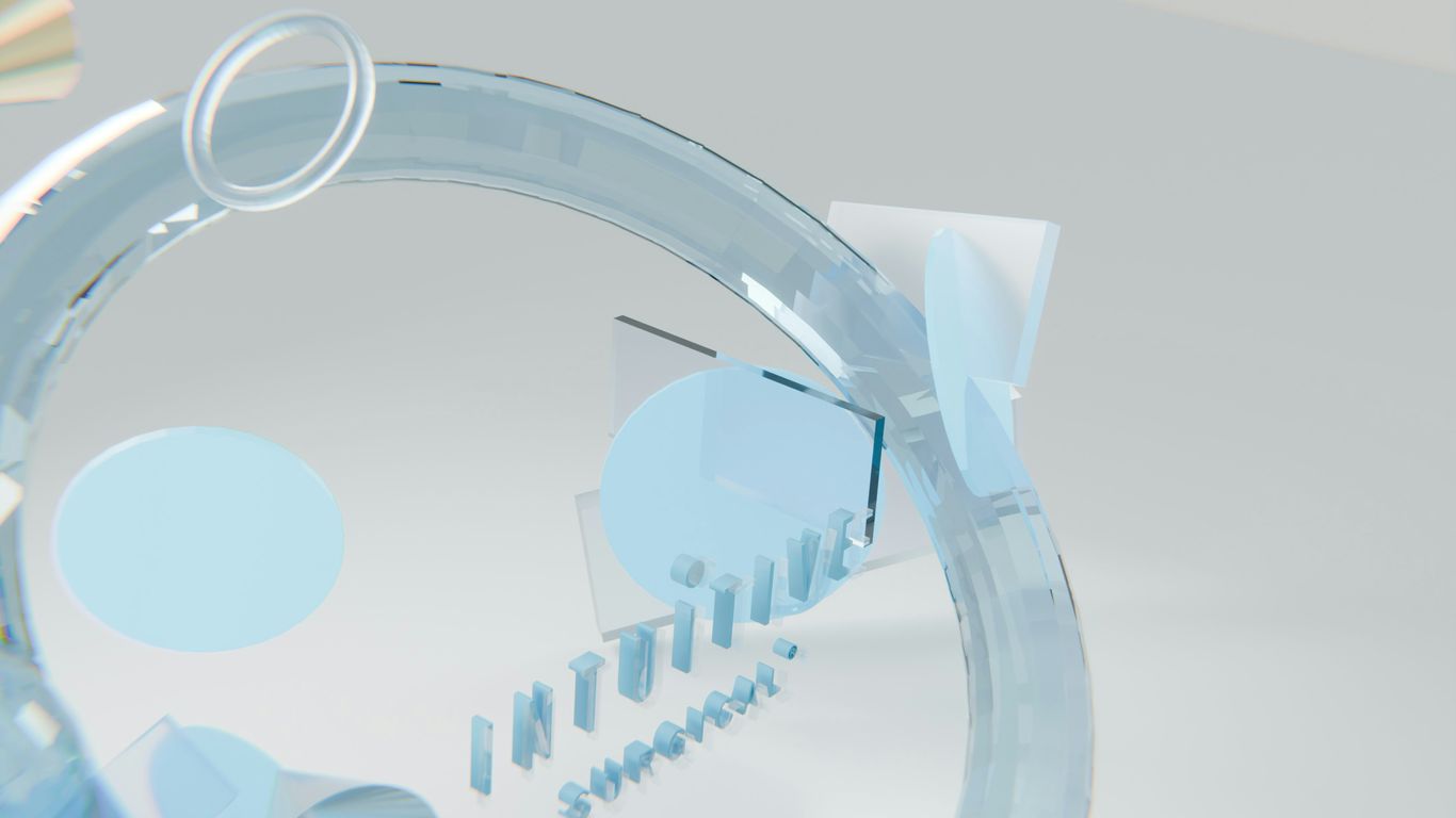 Circular acrylic award design