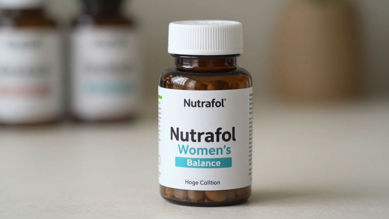 Nutrafol Women's Balance supplement bottle