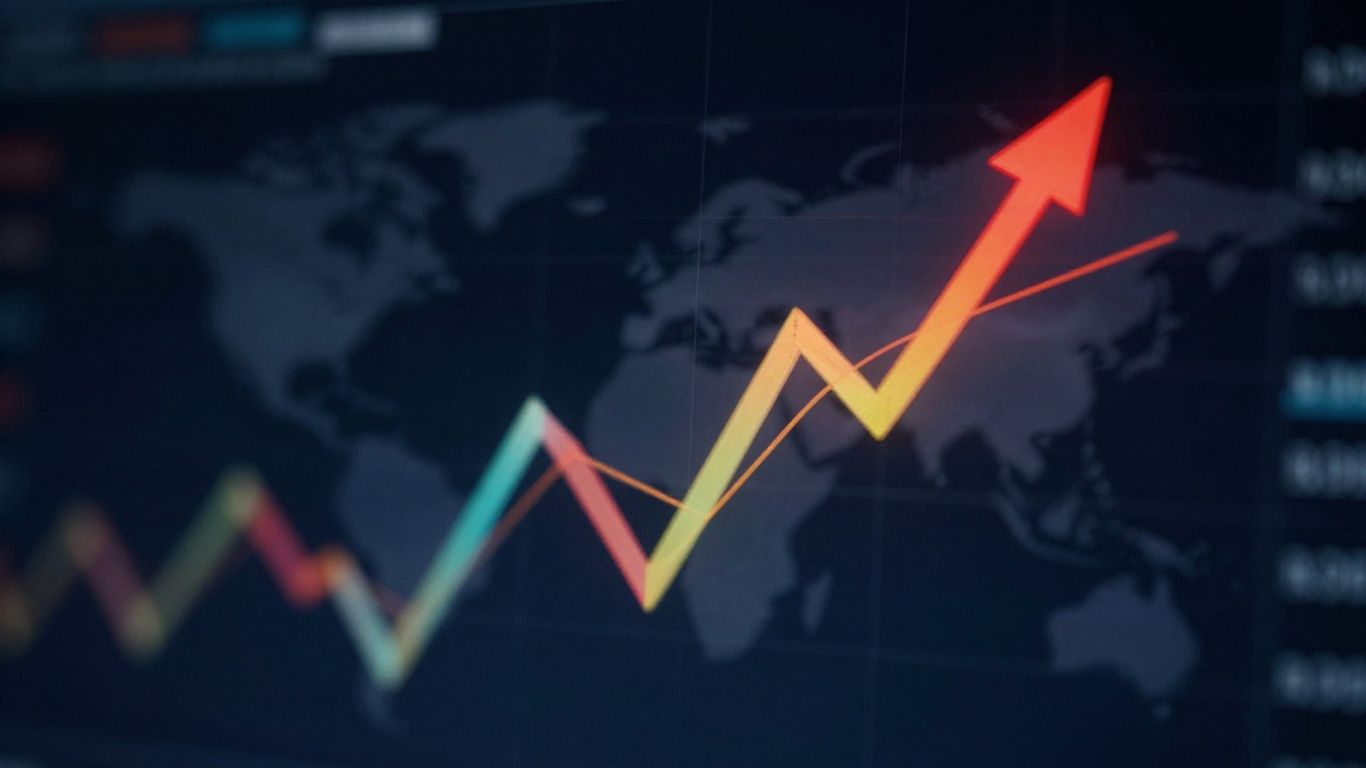 Live currency chart with market trends.