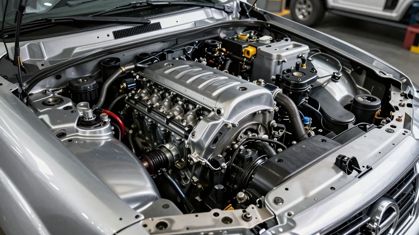 Nissan Navara D40 engine and drivetrain parts