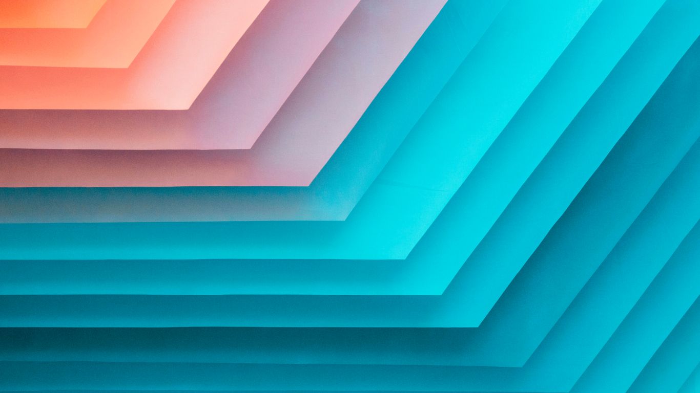 Stacked acrylic components forming an award