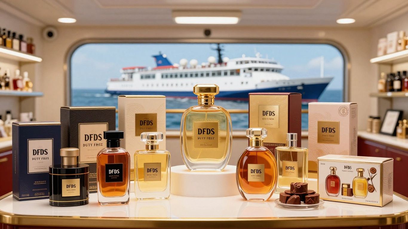 DFDS Duty Free shopping on a ferry