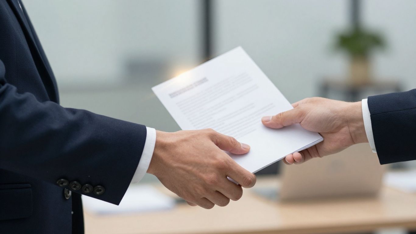 Business deal, handshake, document exchange, savings, training.
