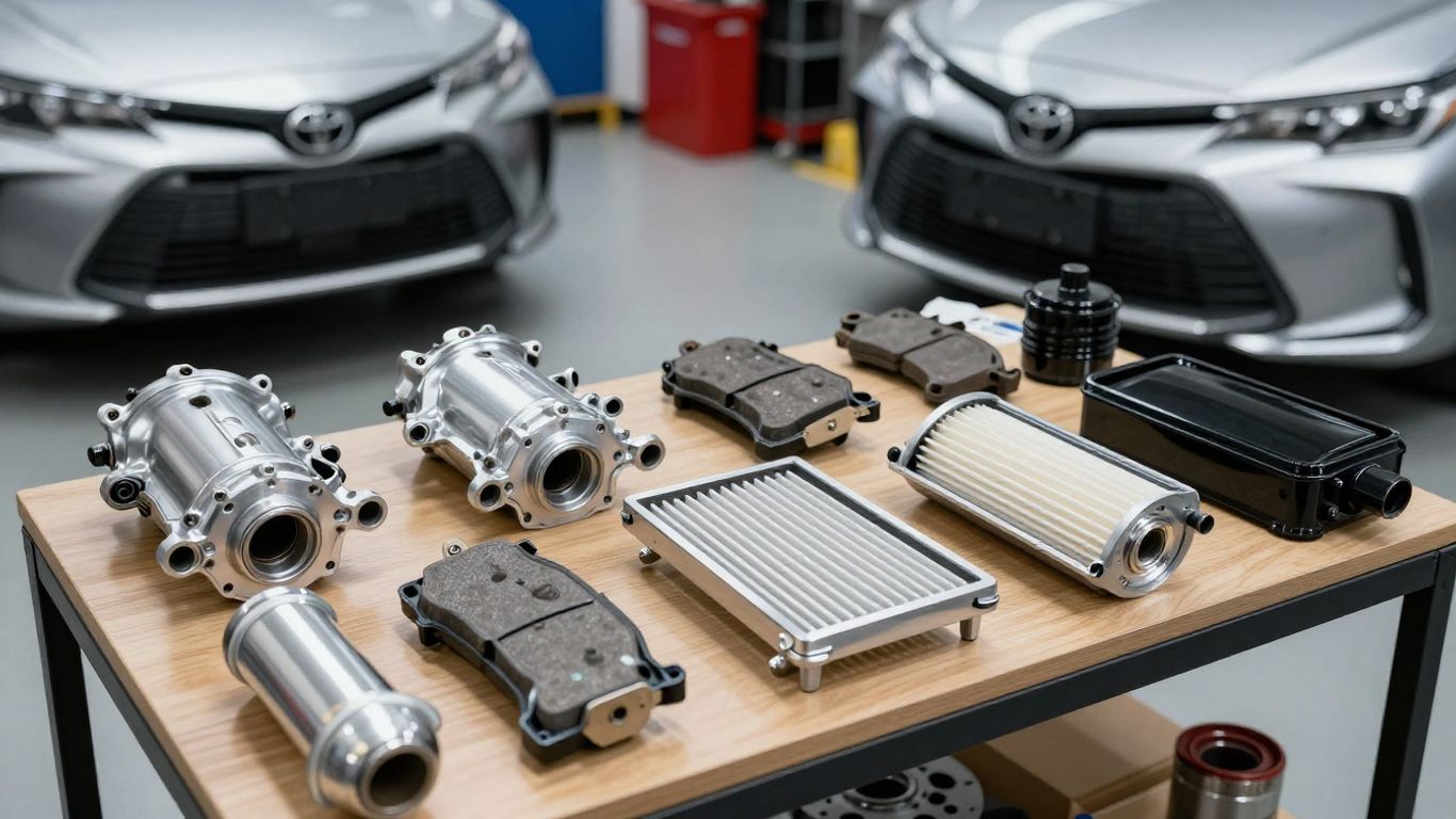 Toyota car parts and accessories for sale.