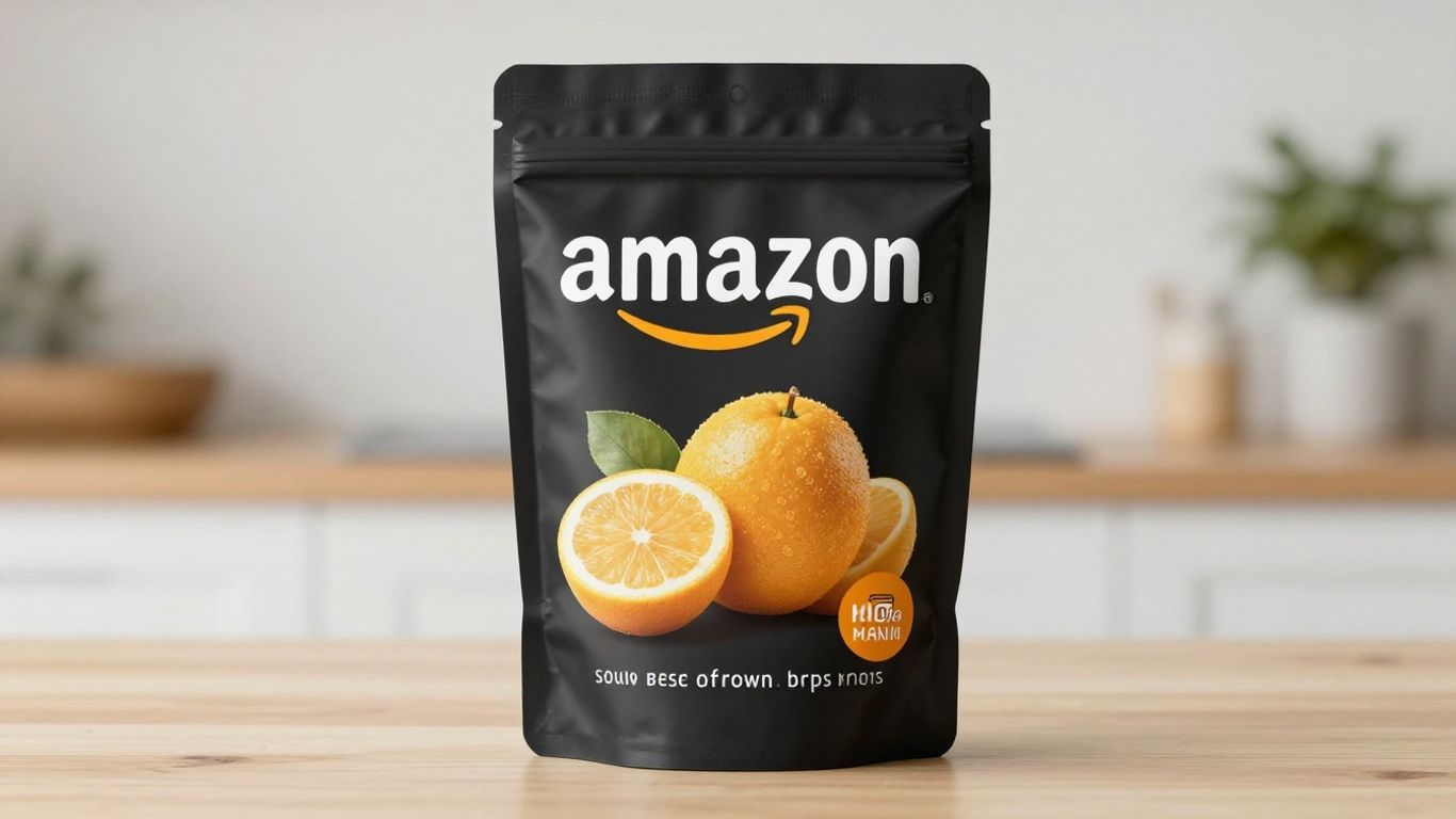 Optimized Amazon product listing with appealing visuals.