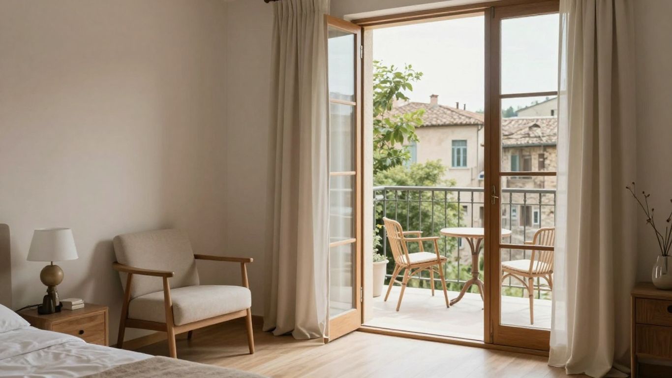 Logement paisible avec vue
