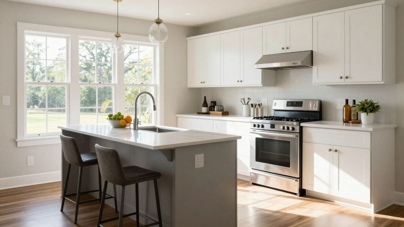Modern kitchen remodel in Berkeley Lake, Georgia
