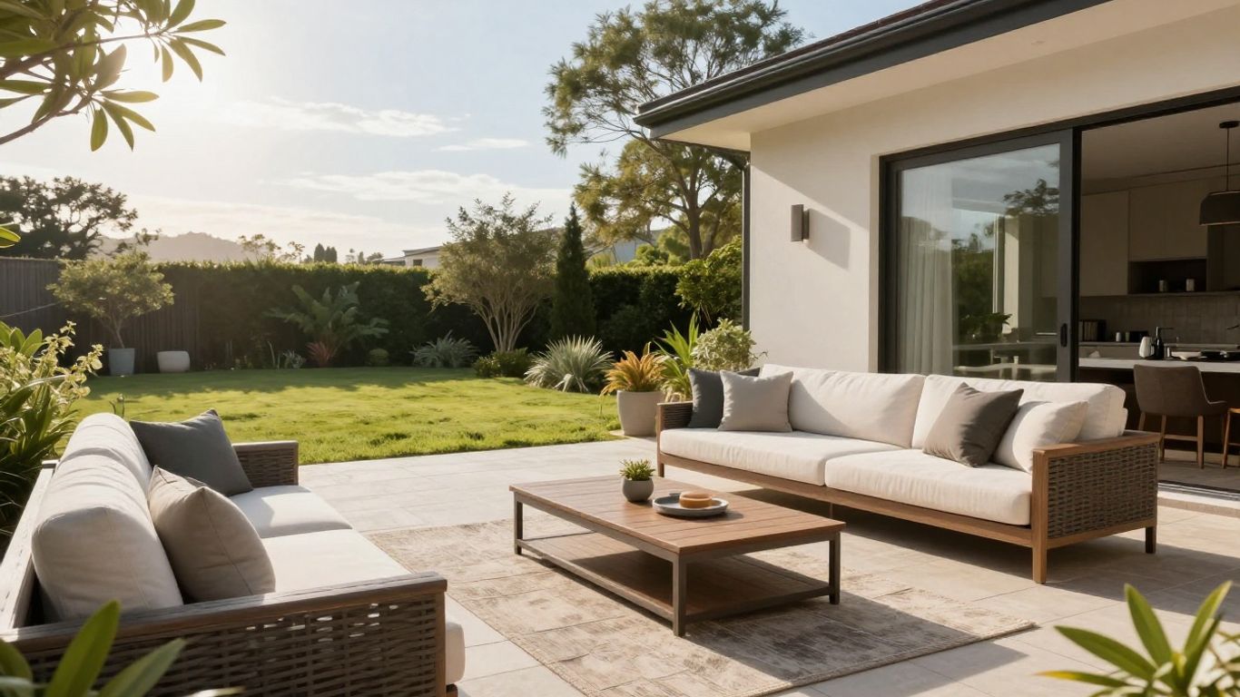 airbnb outdoor furniture cost weatherproof