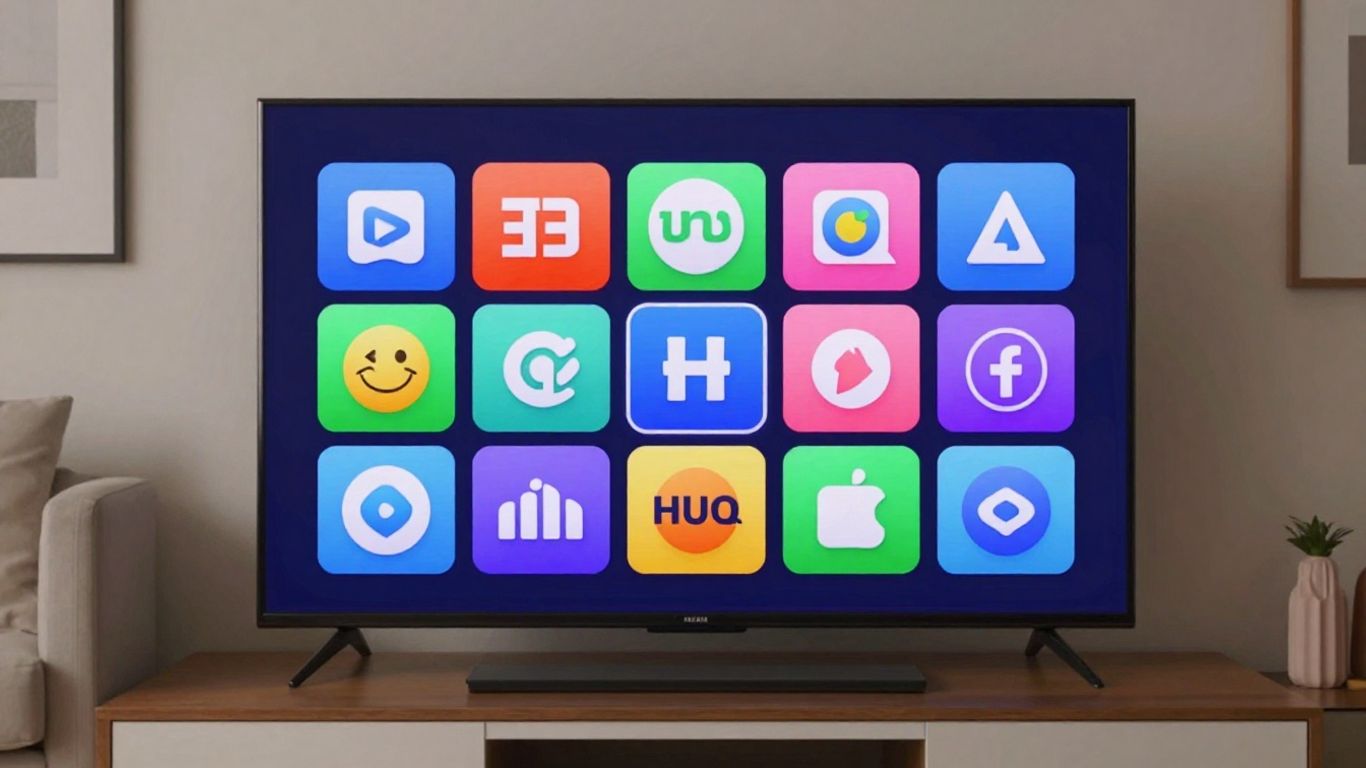 DistroTV app interface on a television screen.