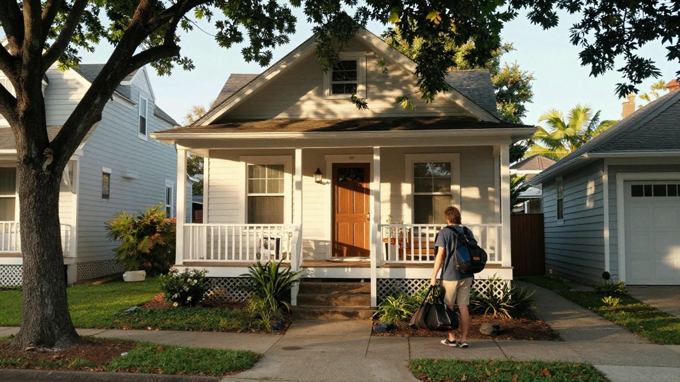 A sunny rental home near a walkable neighborhood