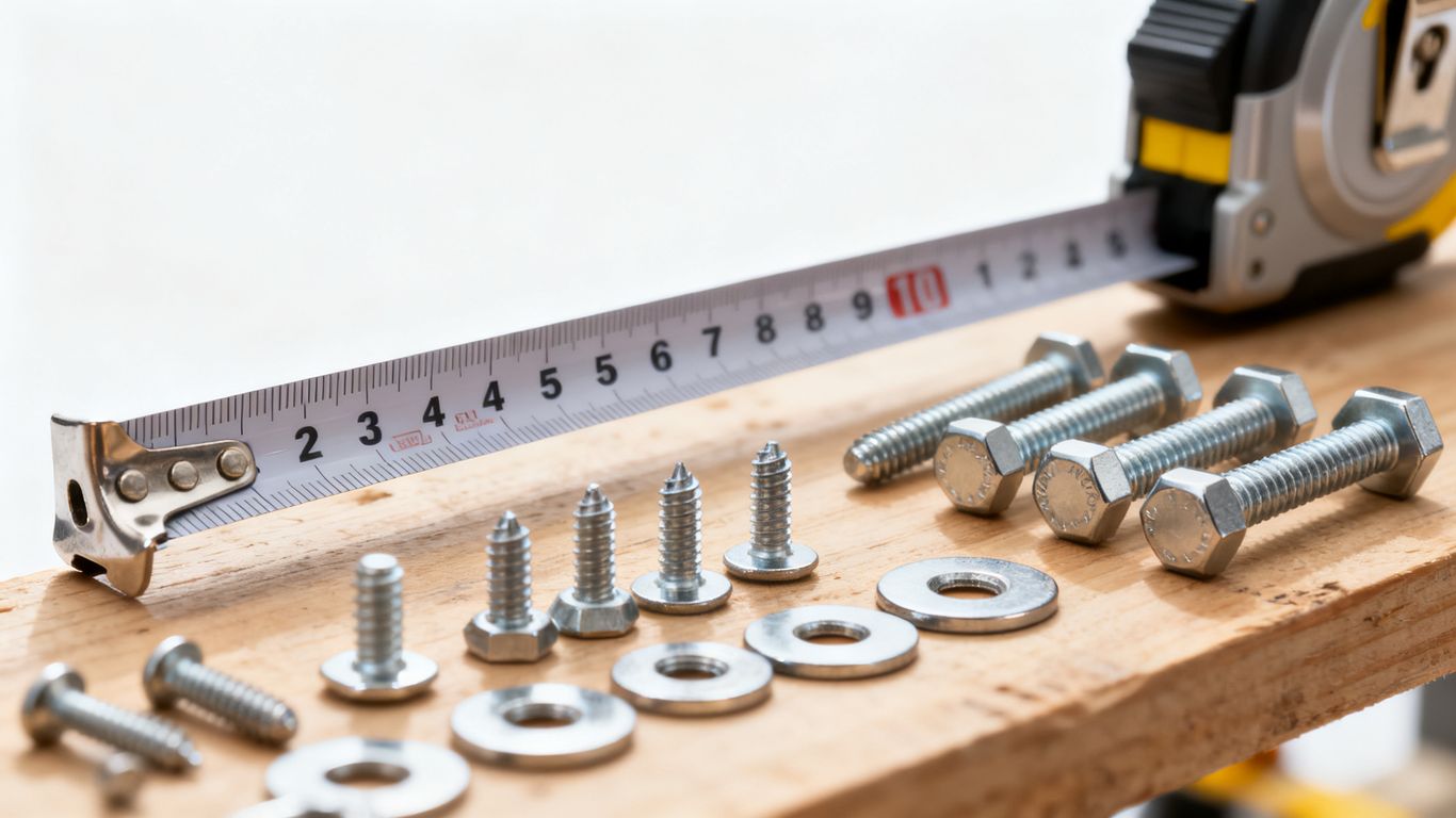 Tools and measuring gear for renovation
